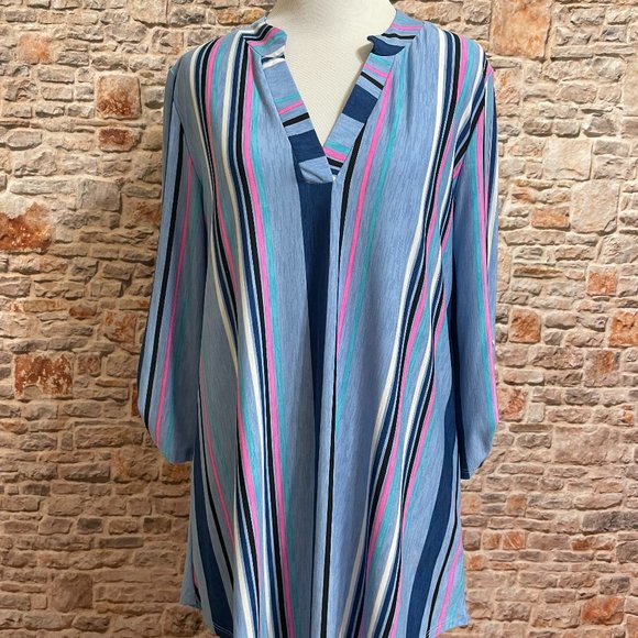 NWT Stripe Tunic - Picture 3 of 6